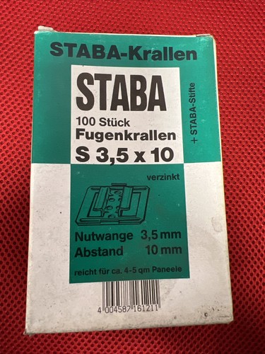 600 stück staba - krallen, s