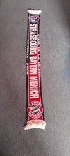 +++ Freundschaftsspielschal Racing Straßburg - Bayern  München +++ wie neu +++