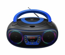 CD-Player mit Discolicht Radio USB Bluetooth MP3 AUX-IN