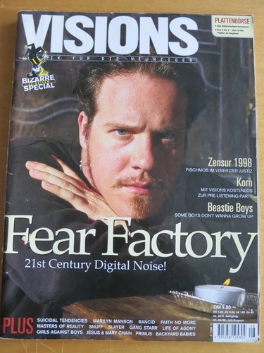 Visions musik magazin - visions, 07/98