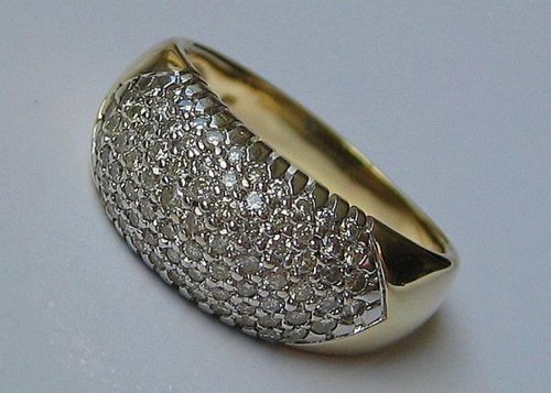 Ring mit diamanten brillanten - ring,