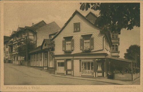 Ansichtskarte friedrichroda - ansichtskarte,