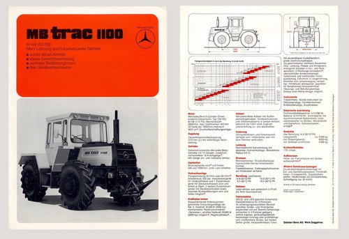 Trac 1100 mercedes benz - trac,