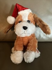 Singender, tanzender Hund mit Nikolausmütze, Weihnachten ?? 