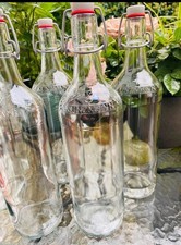 6 x Kunzmann Glasflasche ~