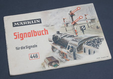MÄRKLIN Signalbuch für Signale 446 von 1955