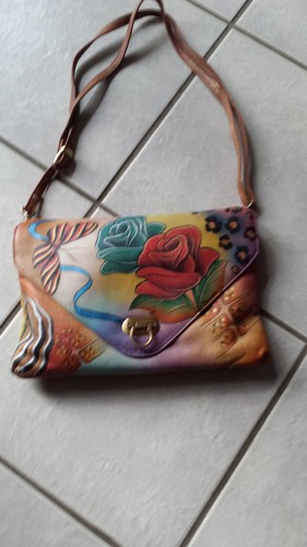 Handtasche leder neu - ,