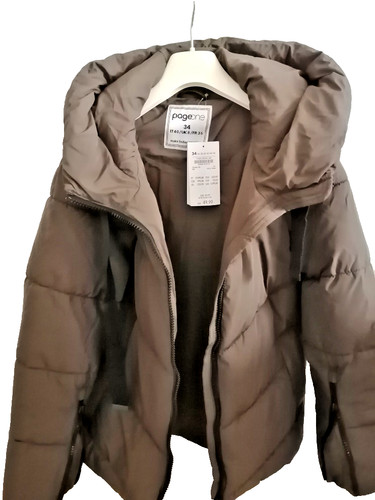 Page one steppjacke braun - page,