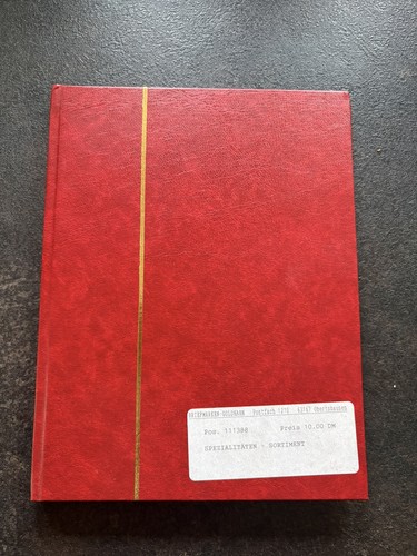 Altes briefmarkenalbum - altes,