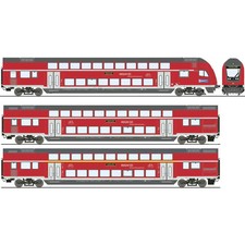 Roco Wagenset Doppelstockwagen