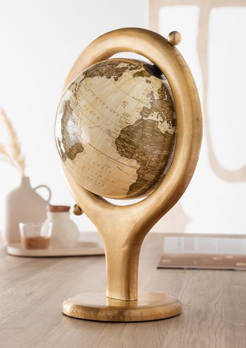 Globus mit glaskugel world - globus,