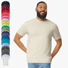 GILDAN - Softstyle HerrenT-Shirt Herren Kurzarmshirt XS - 5XL Hohe Qualität