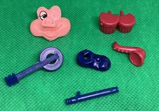 Ü-EI *EINZELTEILE (z.B. Instrumente) ➡️ lustige Sparschweine* 1991 Kapselfiguren