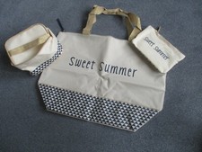 große Tasche - 3 Teile - NEU