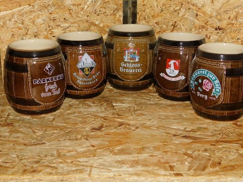 Versch bier fasskrüge - 5, versch.