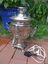 alter russ. Samowar Teekocher Wasserkocher elektr. TOP