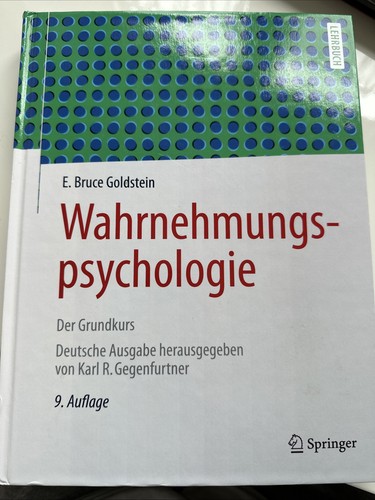 Wahrnehmungspsychologie der - wahrnehmungspsychologie,