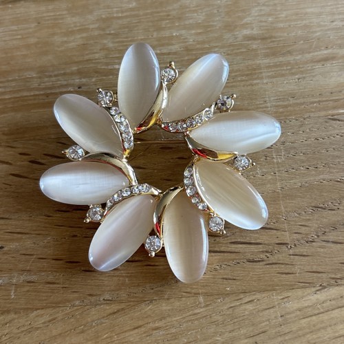 Brosche modeschmuck blume - brosche,