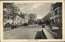 Ak Olsberg im Hochsauerland, Kurhaus Dr. Grüne, Straßenpartie - 4090902