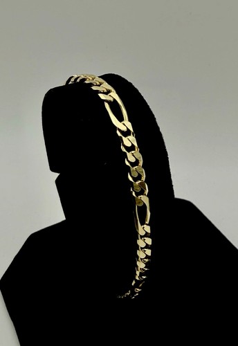 Echtgold figaro armband - figaro,