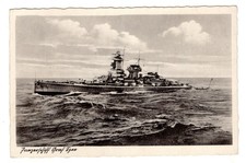 WW2 AK Deutsches Kriegsschiff