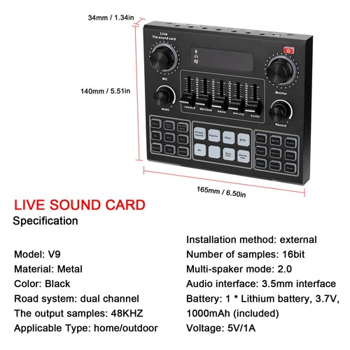 Multifunctional live sound - multifunctional, v9