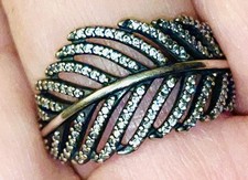 Ring echt Silber mit Klaren