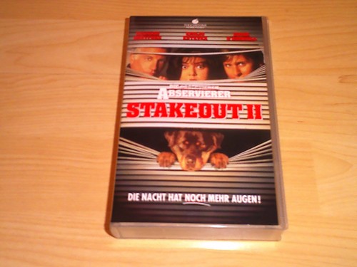 Vhs film stakeout - vhs, 2