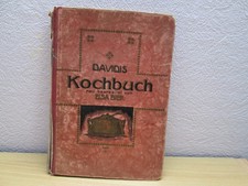 DAVIDIS Kochbuch neu bearbeitet von ELSA BIER Nachschlagebuch um 1910