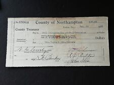 County of Northampton, Easton, Pa., Bell Telephone Co., 25,45 US$, 29.1.1932