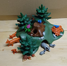 Playmobil - 4204 - Dachs und Fuchsbau mit extra Tieren  (1)