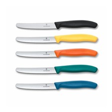VICTORINOX Brotzeitmesser Messer Tomatenmesser Küchenmesser - bunt