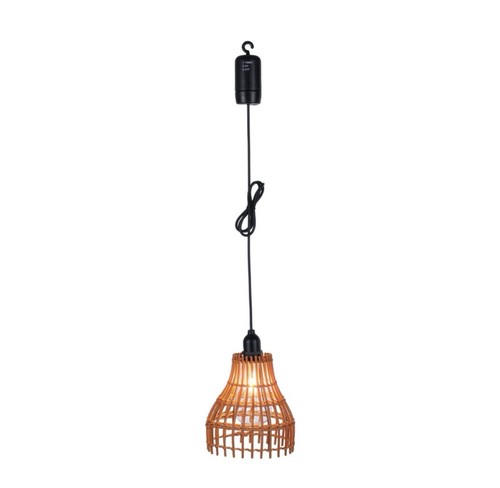 Boho hängelampe rattan optik - boho,