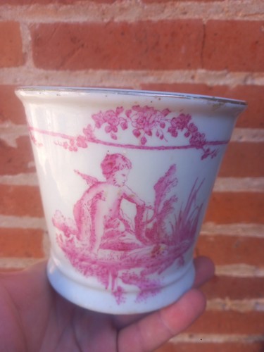 Cachepot aus faience porzellan - aus,