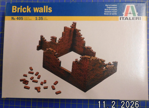 Italeri no 405 brick - italeri, no.405