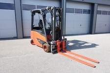 2016 Linde E20 2t Triplex Elektrostapler Seiten + Zinkenversteller