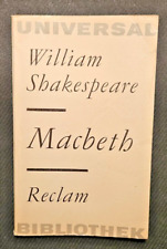 WILLIAM SHAKESPEARE : MACBETH