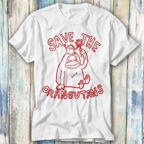 Shirt save the orang - t-shirt, orang-utan