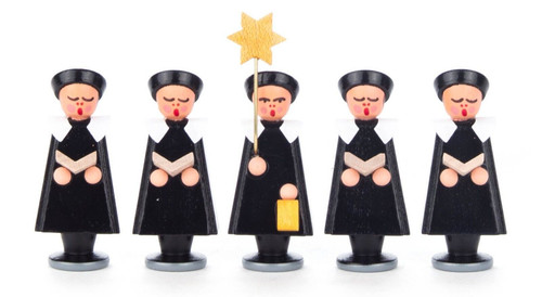 Kurrendefiguren schwarz 5er