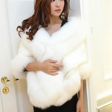 Kunstpelz Lang Schal Stola