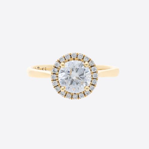 Gold ring brillanten 750 - ring,