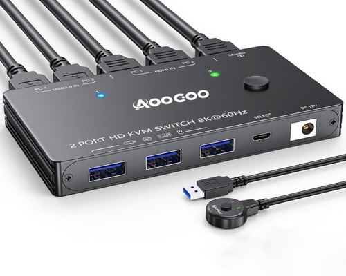 Hdmi kvm switch pc 1 - hdmi,