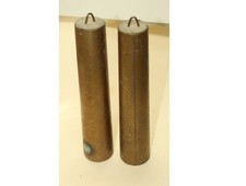 D5u) ein Paar Original Gewichte Schwarzwalduhr Kuckucksuhr Uhr um 1900