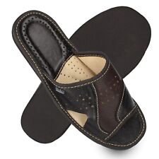 Hausschuhe Herren Leder