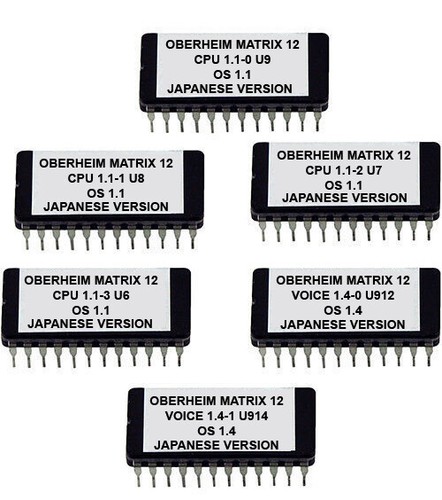 Oberheim matrix firmware - oberheim,