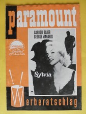 Sylvia / EA-Werberatschlag 1965 / Carroll Baker