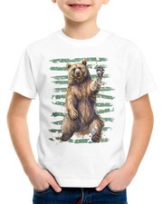 Einsamer Bär Kinder T-Shirt