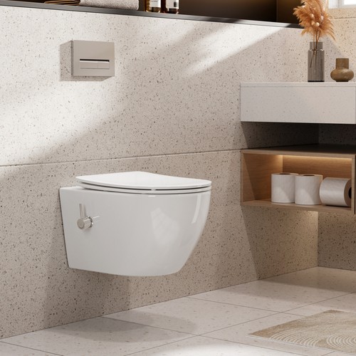 Dusch mit integrierter - wc,