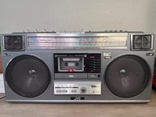 vintage jvc ghetto blaster