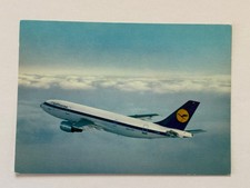 Postkarte Lufthansa Flugzeug